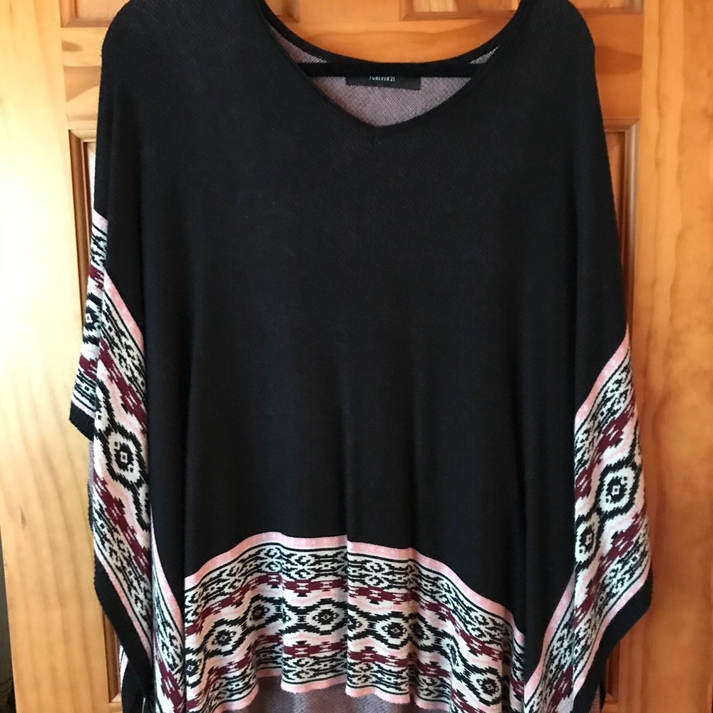 Forever 21 poncho